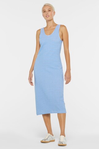 SENSES.THE LABEL Summer Dress in Blue: front