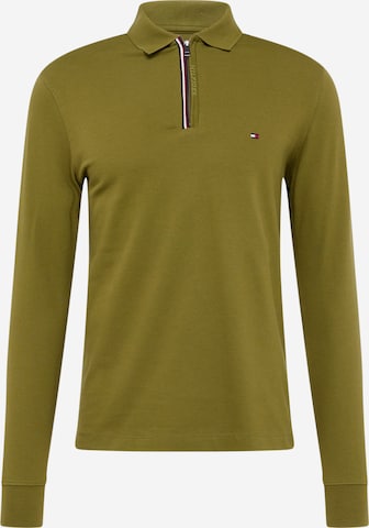 T-Shirt TOMMY HILFIGER en vert : devant