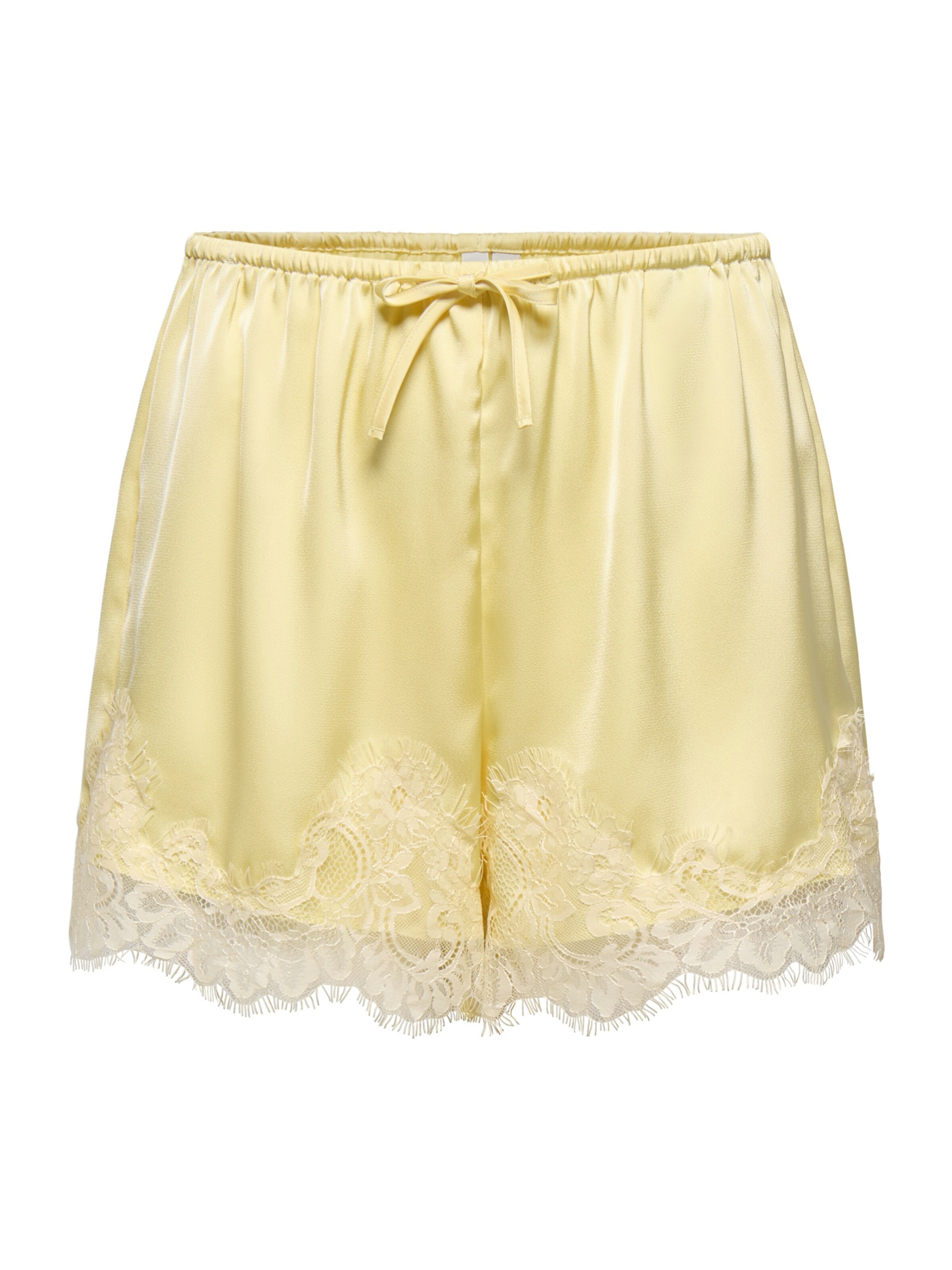 ONLY Штаны 'ONLMENUS' в Лимонно-желтый / Белый, Обзор товара