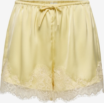 ONLY - regular Pantalón 'ONLMENUS' en amarillo: frente