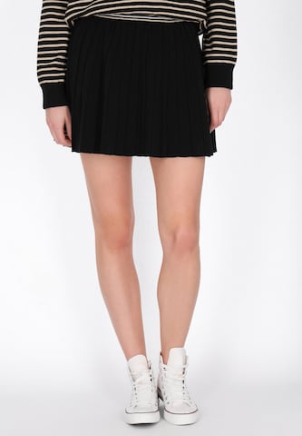 DreiMaster Maritim - Falda 'Martini' en negro: frente