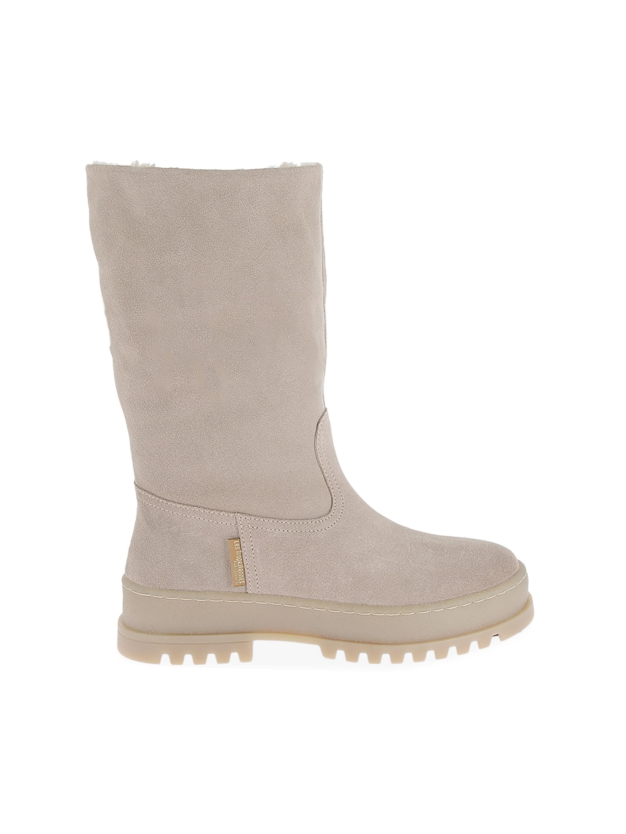 Bottines 'Lederstiefeletten von M.belarbi Velvet' Les Tropéziennes en beige