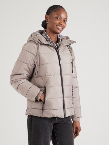 Veste mi-saison Sublevel en marron : devant