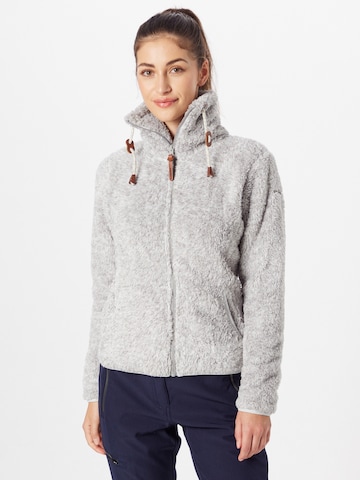 ICEPEAK Athletic fleece jacket 'COLONY' in Grey: front