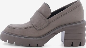 Kennel & Schmenger Platform Heels 'Bump' in Grey: front