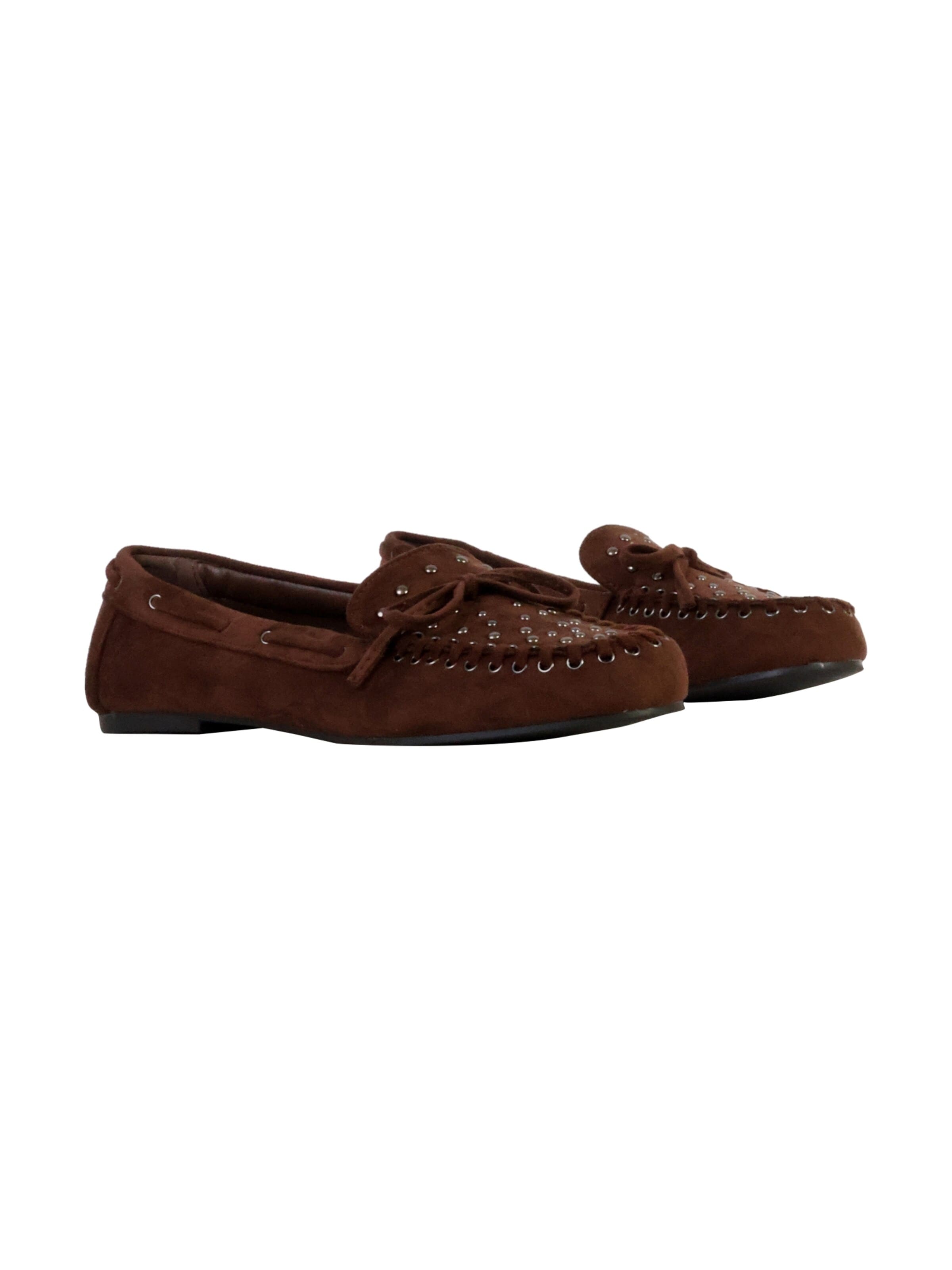 Slipper 'Slip-On-Mokassins' di Joia in marrone