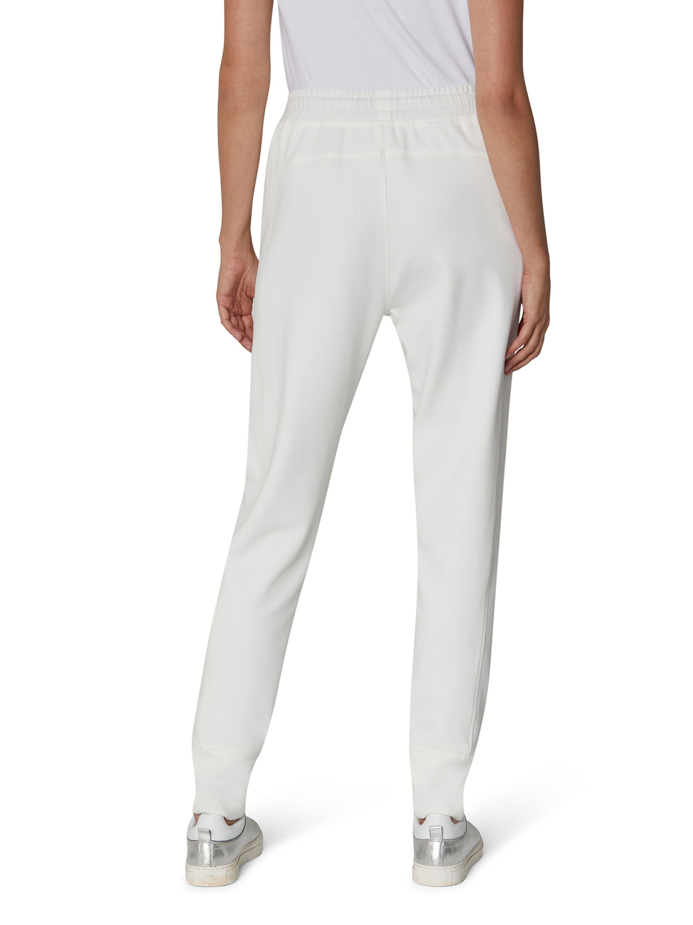 MADELEINE Tapered Broek in Wit