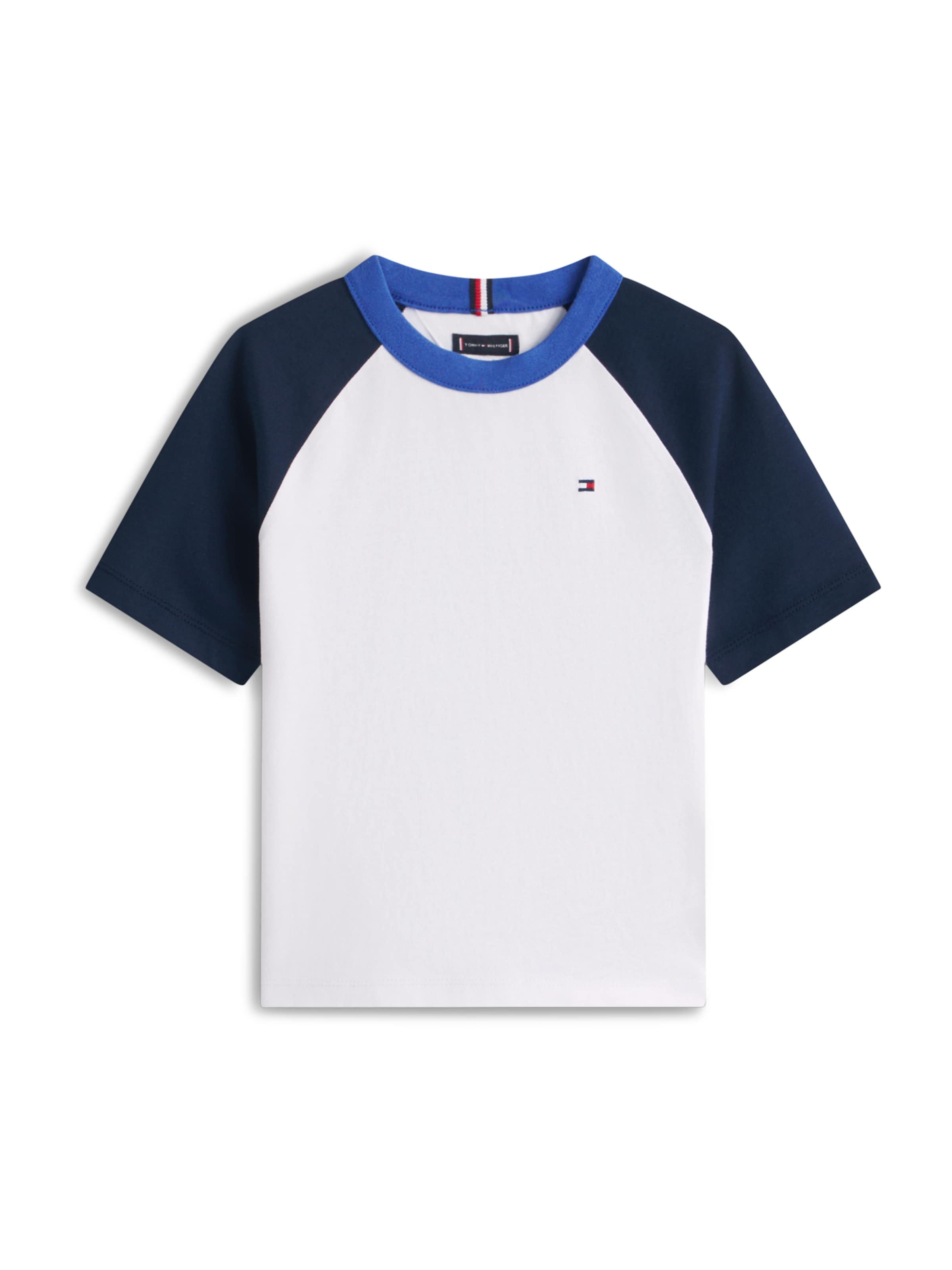 T-Shirt TOMMY HILFIGER en blanc : devant