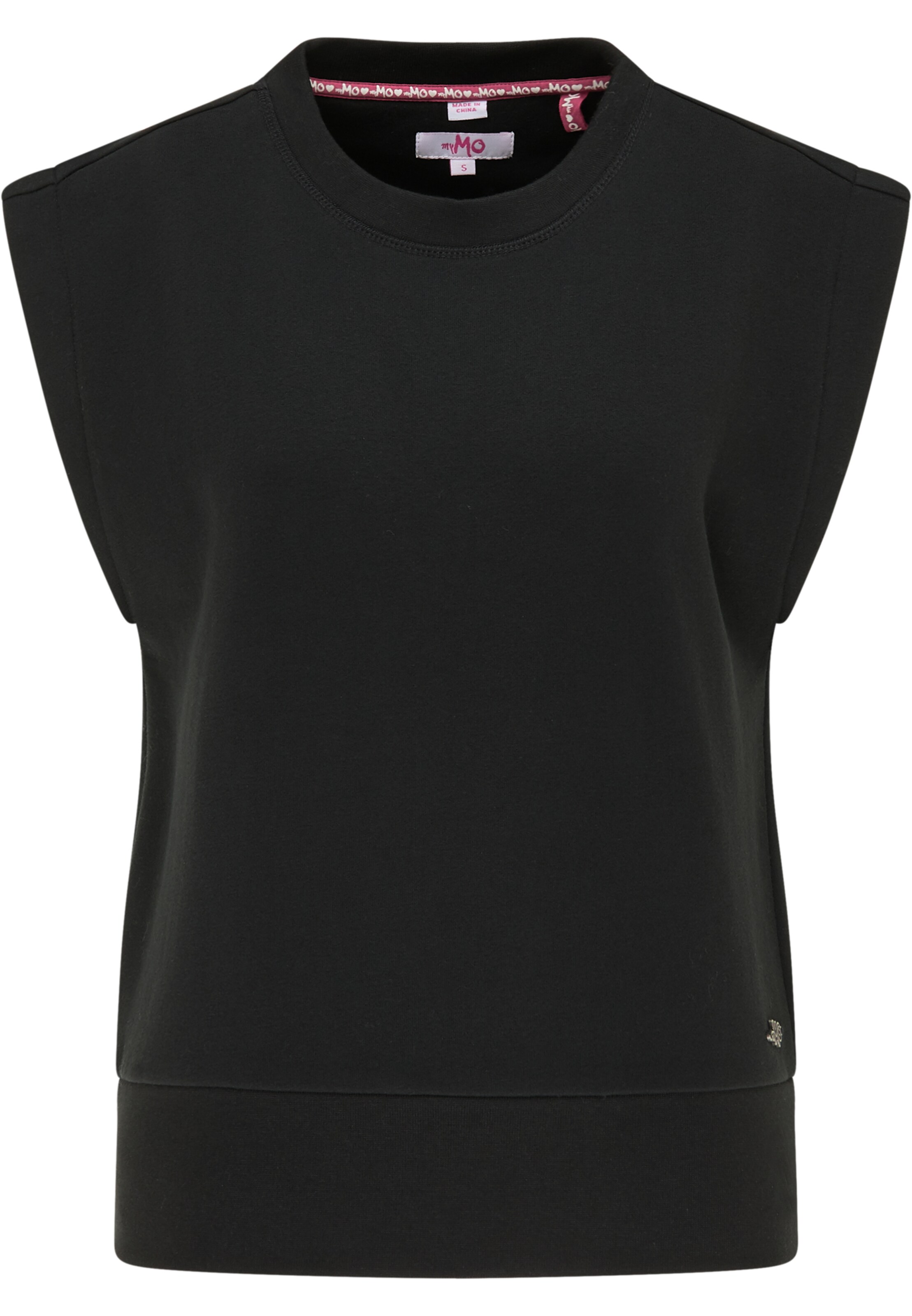 MYMO - Sudadera en negro: frente