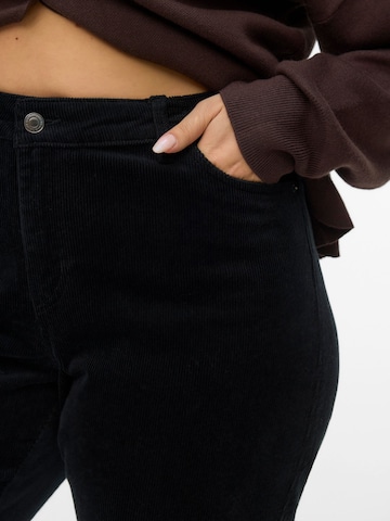 Vero Moda Curve Flared Trousers in Black