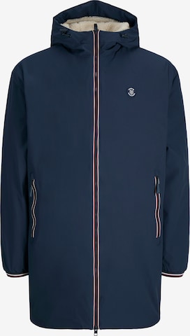 JACK & JONES Talvitakki 'JPRBLUALVES' värissä sininen: etupuoli