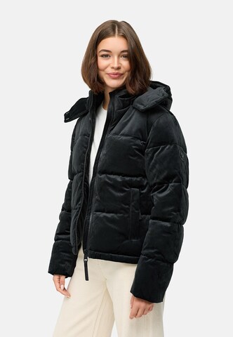 Veste d’hiver 'Roobie' Ragwear en noir : devant