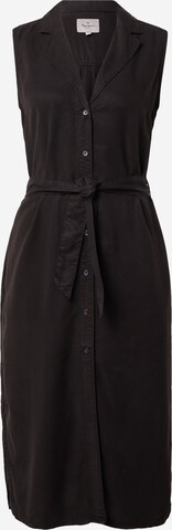 Pepe Jeans Košilové šaty 'Maggie' – černá: přední strana