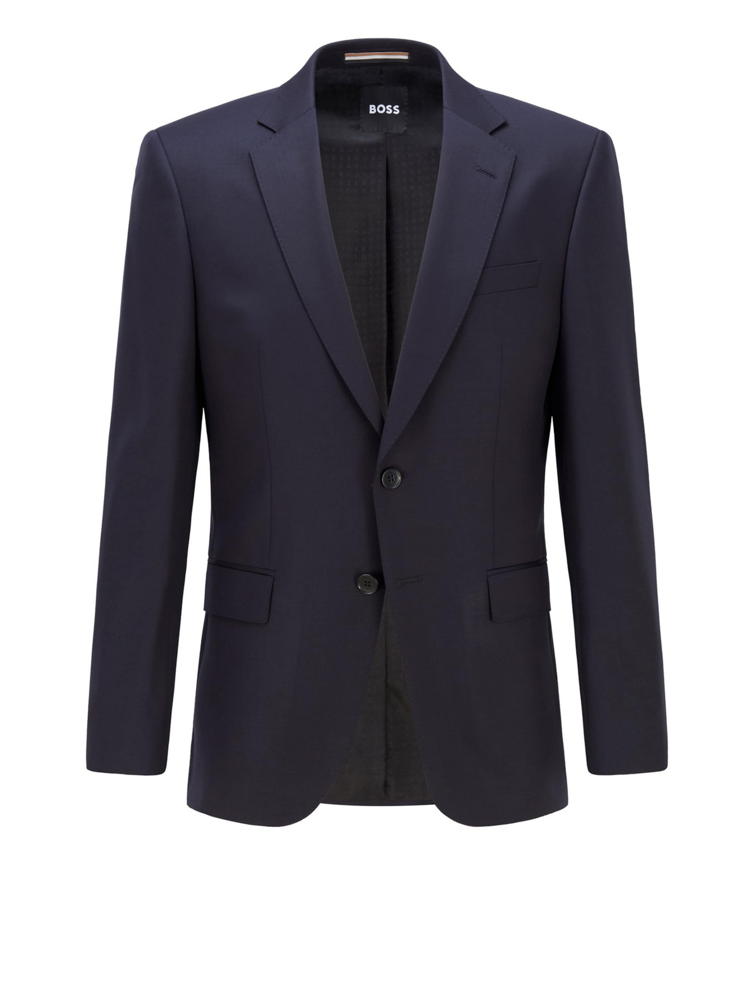 BOSS Slim Fit Sakko in Blau: Vorderseite