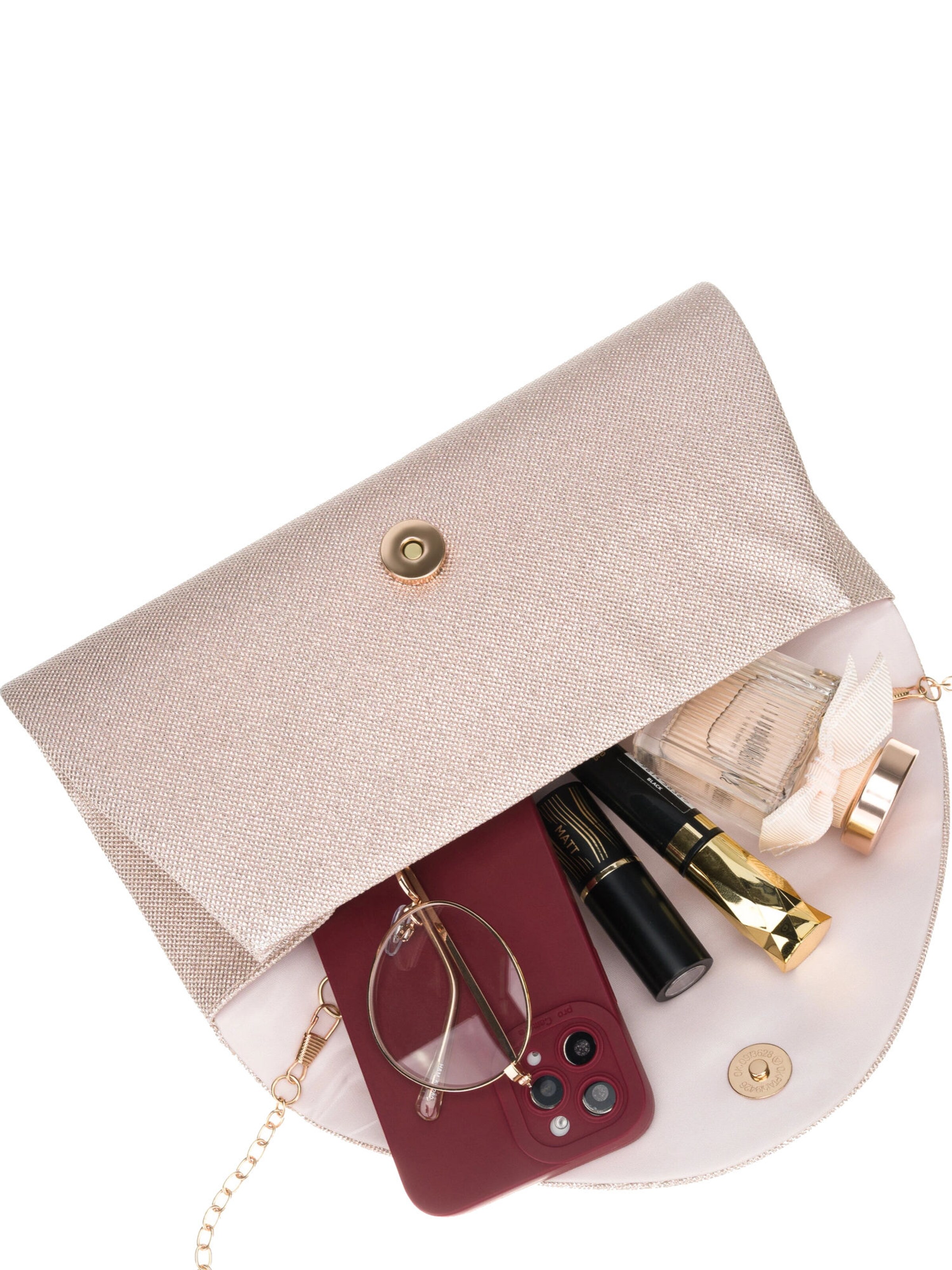 Tomshop24-7 Clutch 'Elena II Rovicky'‌‌‌‌‌‌‌‌ in Beige