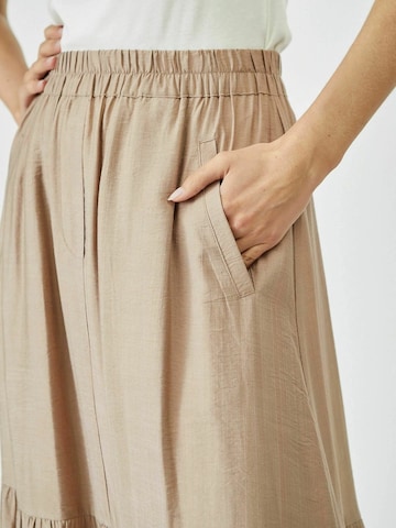 Jupe ' Hera' co'couture en beige