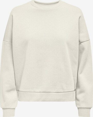 ONLY Sweatshirt in White: front