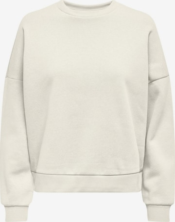 Sweat-shirt ONLY en blanc : devant