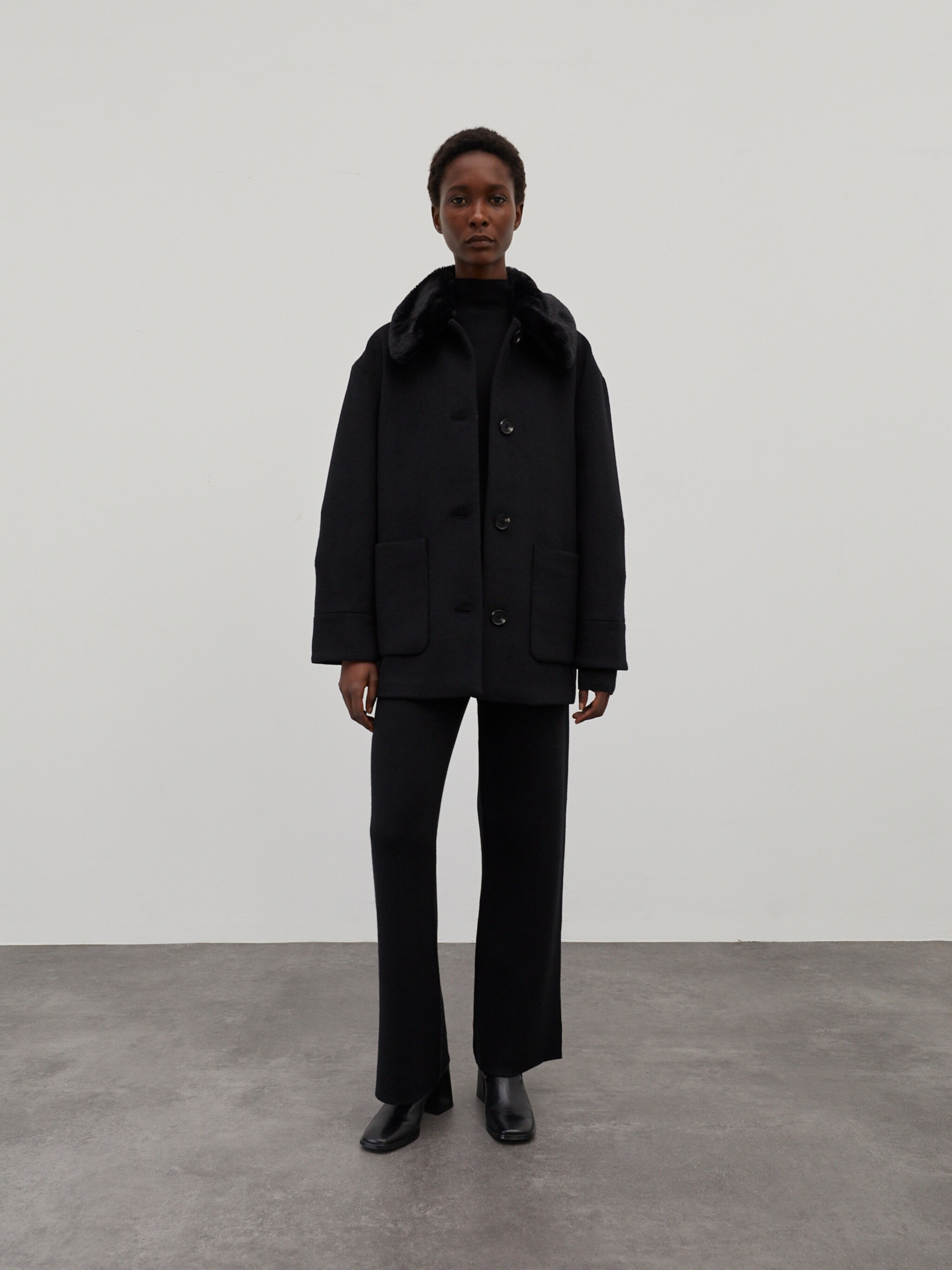 EDITED Produits Veste d’hiver 'Jessy' noir