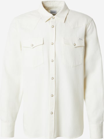 MUSTANG Regular Fit Paita 'Duver ' värissä beige: etupuoli