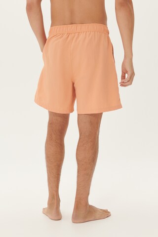 Matinique Badeshorts ' Solid ' i orange
