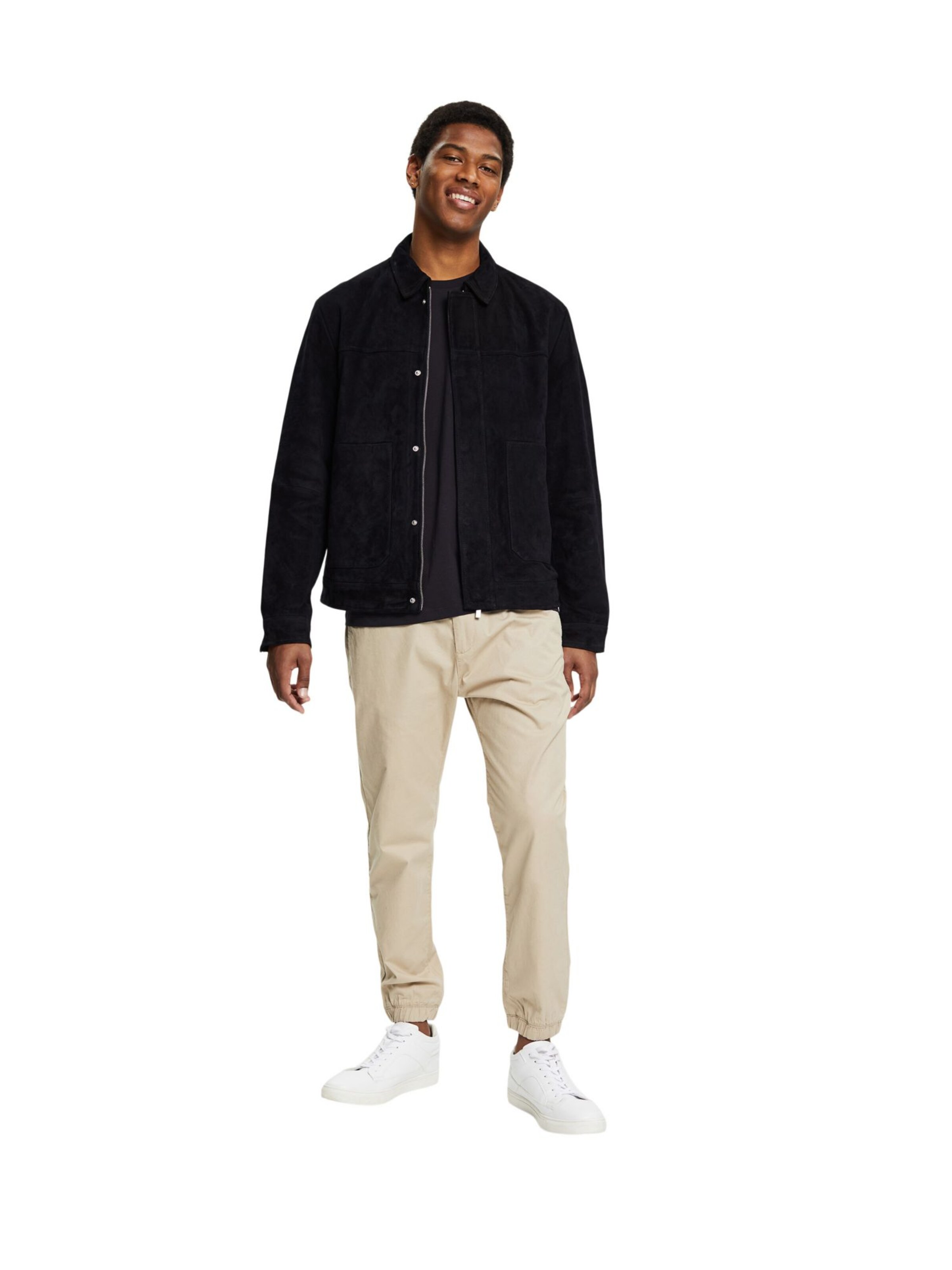 Männer Jacken Esprit Collection Übergangsjacke in Schwarz - ED17598 Männer Jacken Esprit Collection Übergangsjacke in Schwarz - ED17598