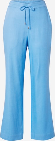 BRUUNS BAZAAR Wide leg Broek 'Oxalis Madia' in Blauw: voorkant