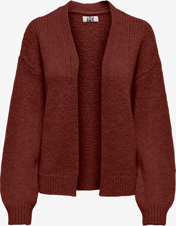 JDY Knit Cardigan 'Dinea' in Red: front
