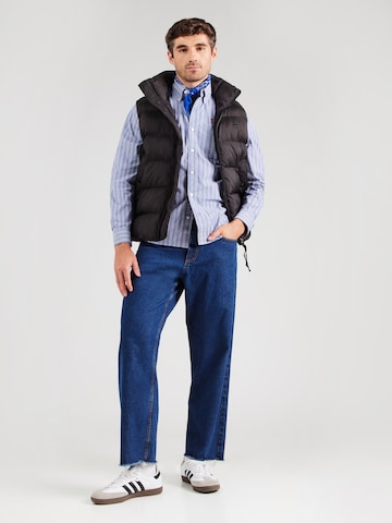Abercrombie & Fitch - Ajuste confortable Camisa en azul