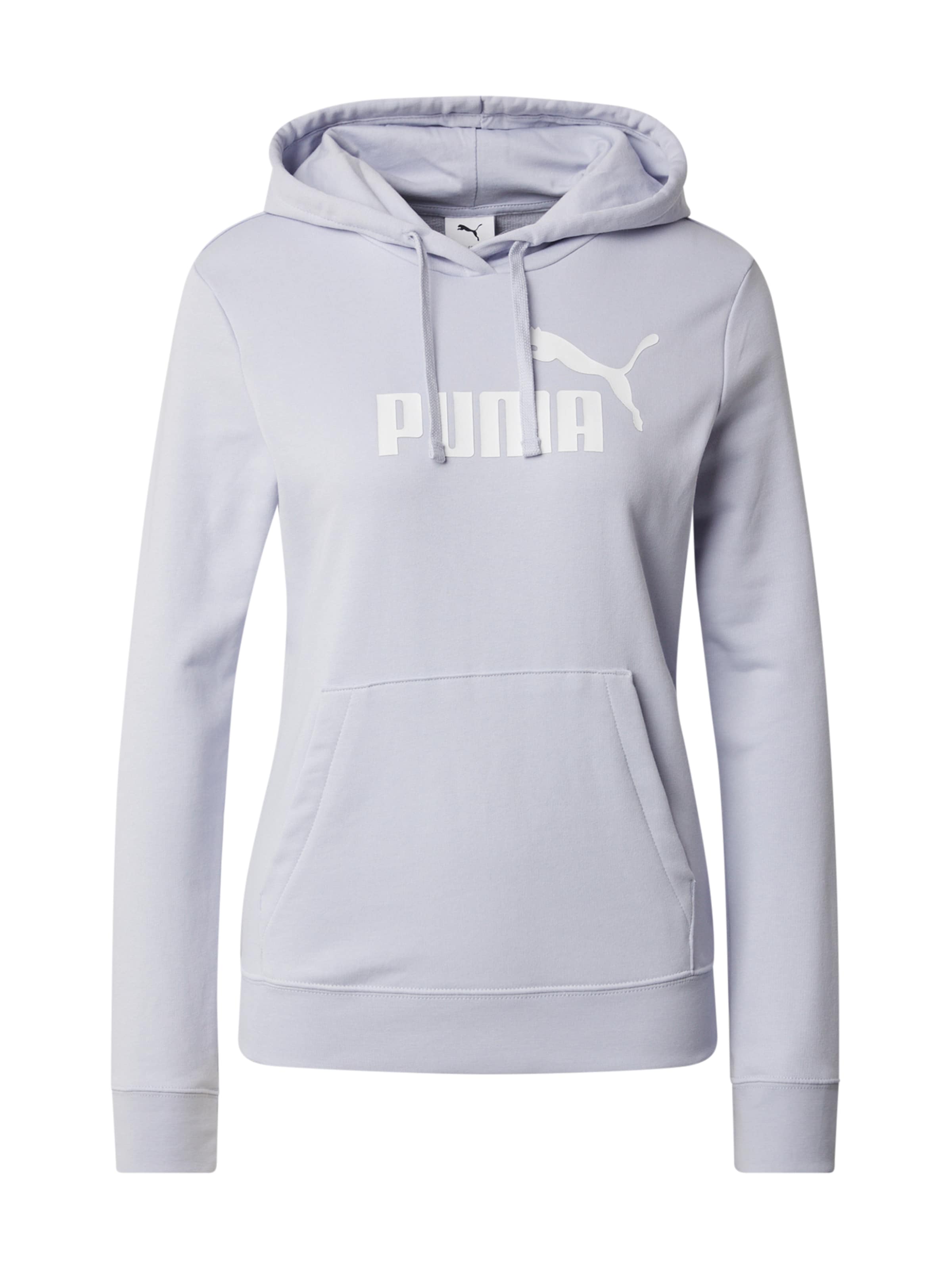 Felpa sportiva 'ESS No. 1' di PUMA in blu: frontale