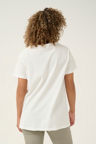 T-shirt 'CR Lavika' Cream en blanc