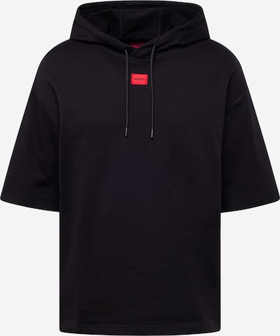 HUGO Red Sweatshirt 'Dresley232' em vermelho / preto, Vista do produto