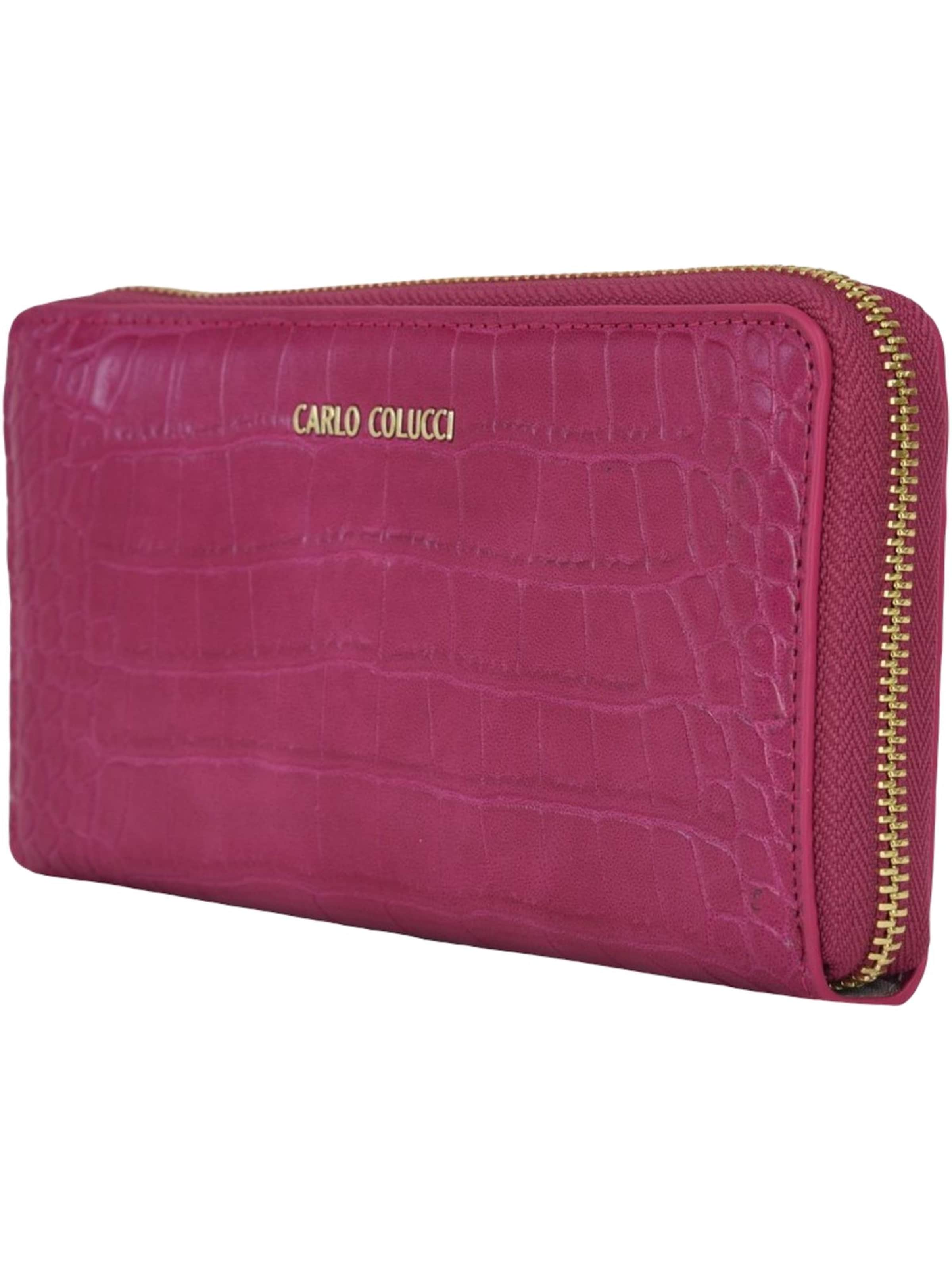 Carlo Colucci Portemonnee 'Chiarotti' in Rood