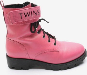 Twin Set Stiefeletten 38 in Pink: predná strana