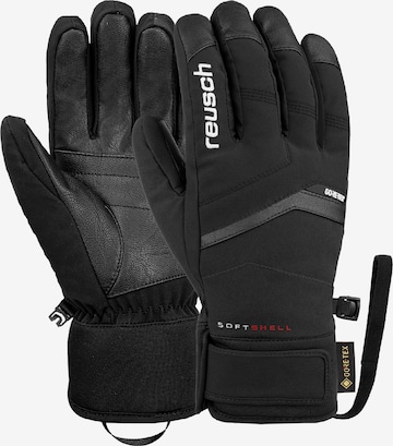 REUSCH Athletic Gloves 'Blaster' in Black: front