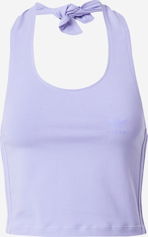 Haut ADIDAS ORIGINALS en violet : devant