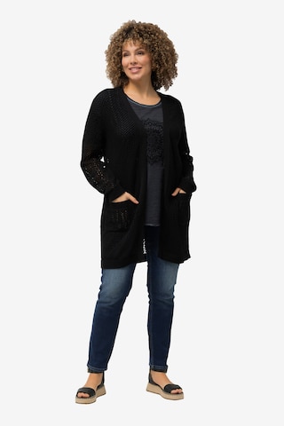 Ulla Popken Knit Cardigan in Black