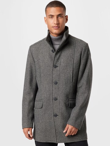 SELECTED HOMME Between-Seasons Coat in Grey: front