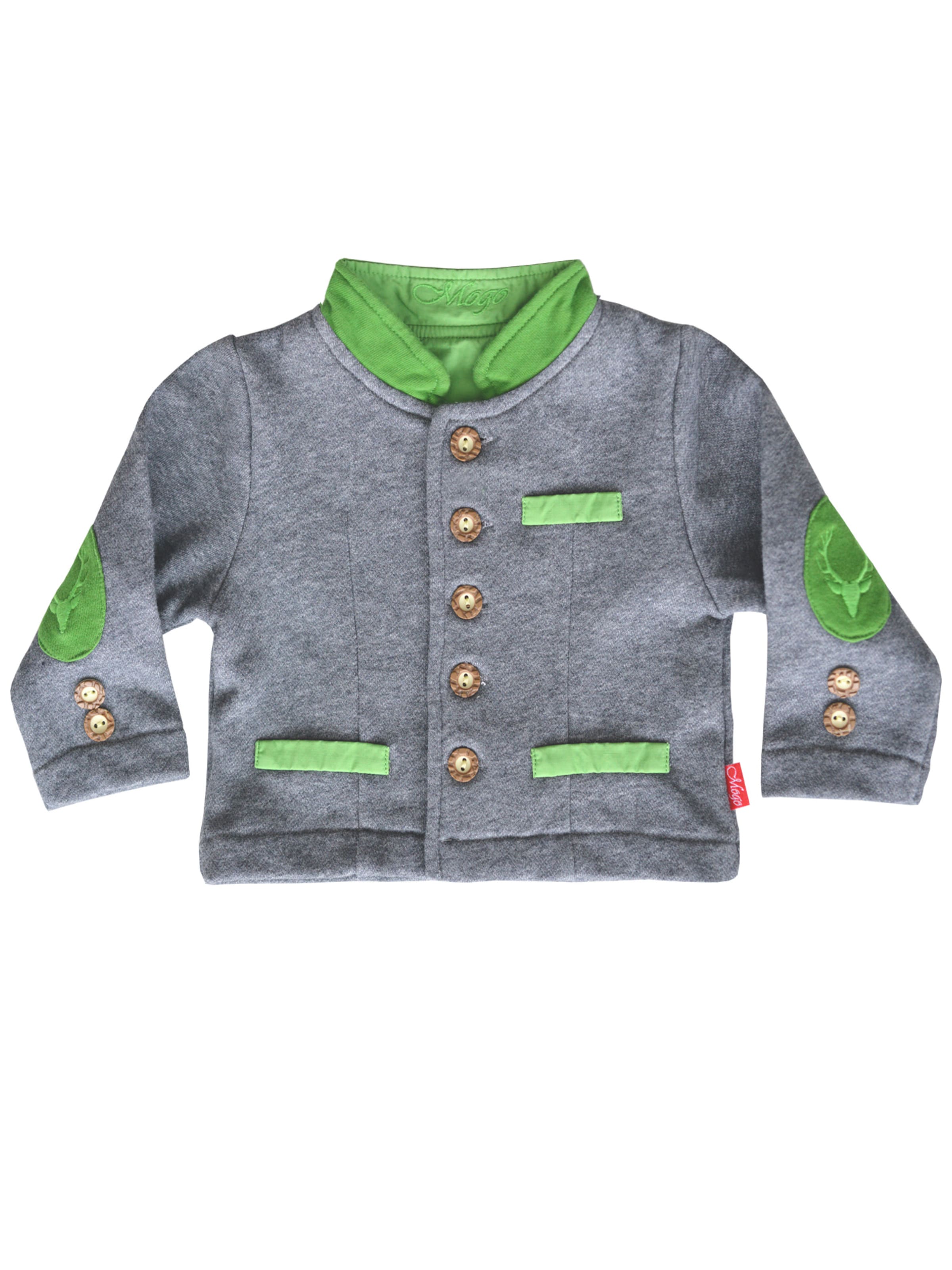 Mogo Sakko 'Gamsburg' in Grau: Vorderseite