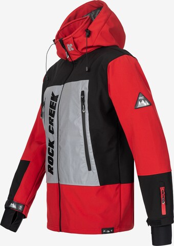 Rock Creek Outdoorjacke in Rot