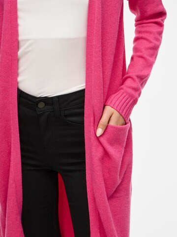 VILA Gebreid vest 'VIRIL' in Roze