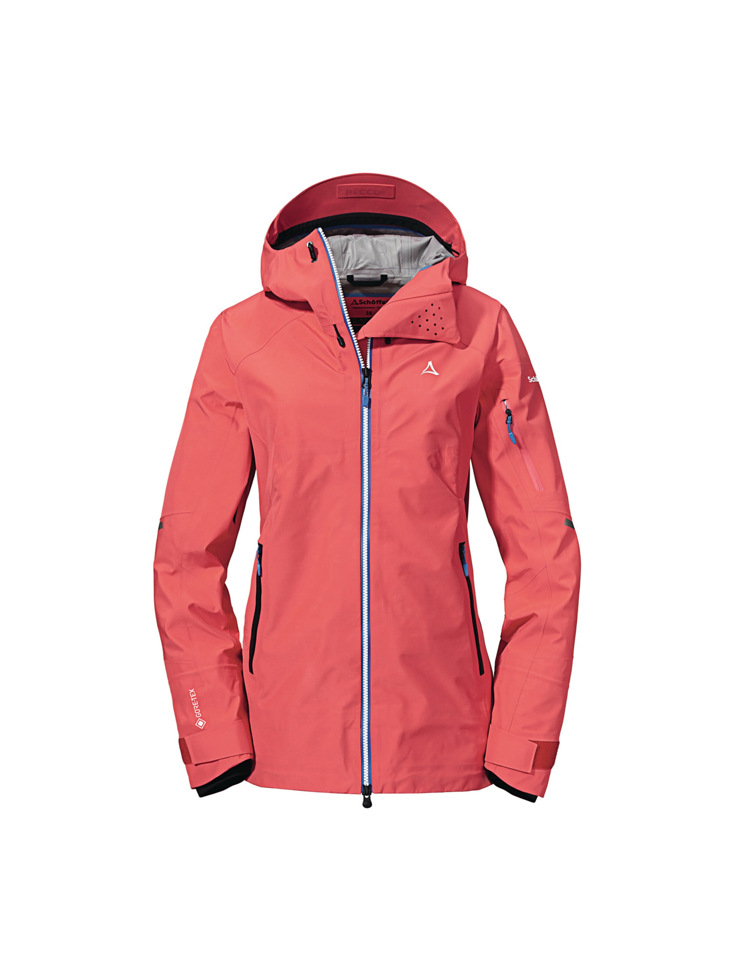 Giacca sportiva 'Cimerlo' di Schöffel in rosso: frontale