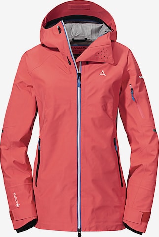 Schöffel Sportjas 'Cimerlo' in Rood: voorkant