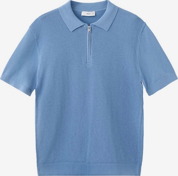 MANGO MAN Pullover 'Canario' in Blau: Vorderseite