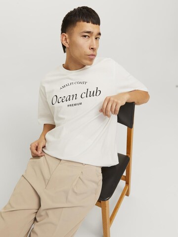 JACK & JONES Bluser & t-shirts 'Ocean Club' i beige