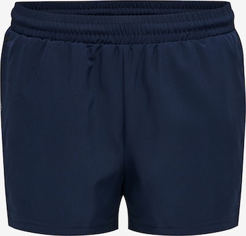 Regular Pantalon de sport 'Move' Hummel en bleu : devant