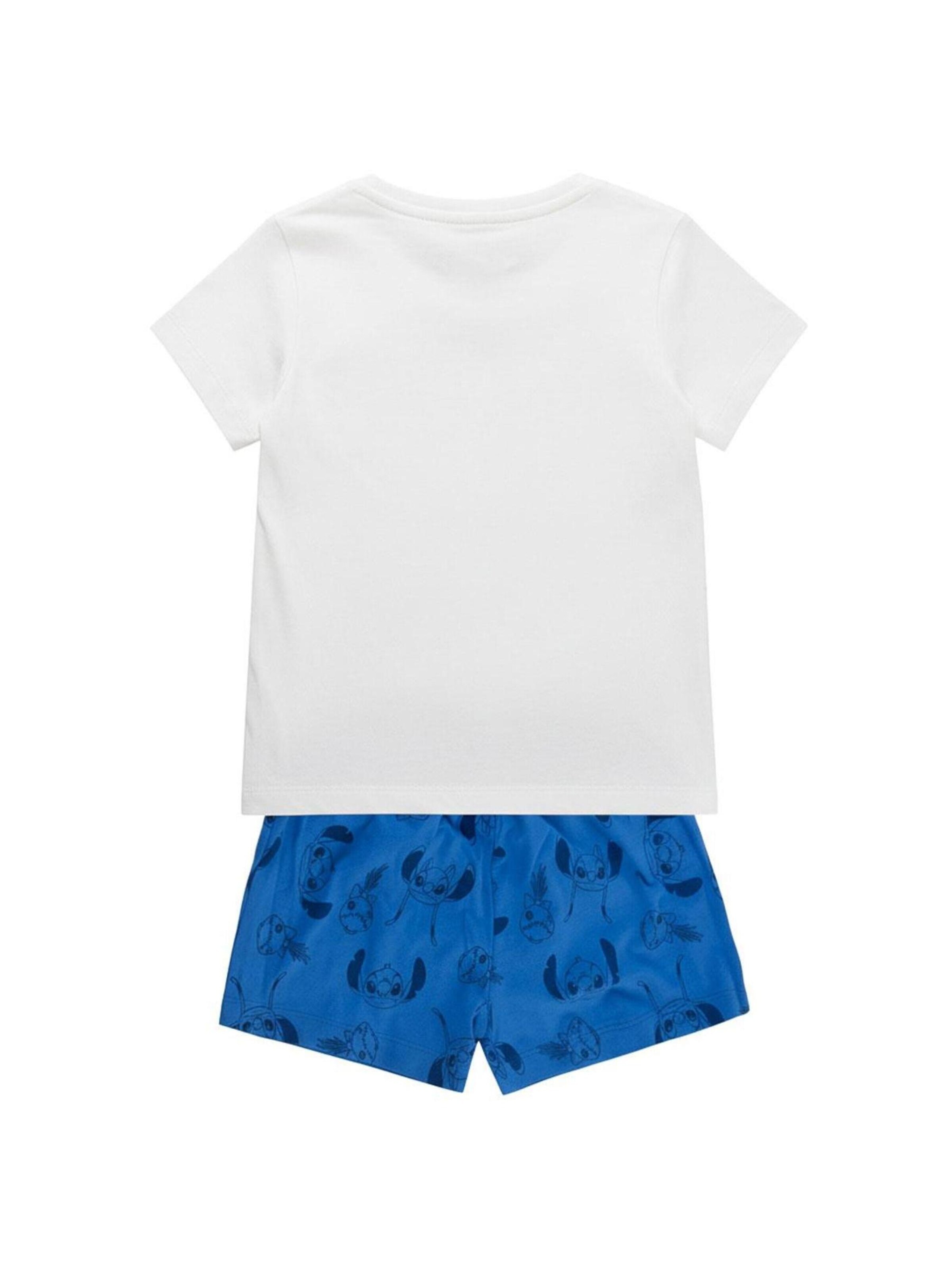 Cerdá Pajamas 'Stitch Schlafanzug kurz' in Blue