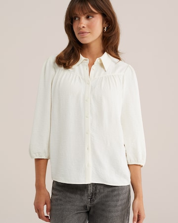 Camicia da donna di WE Fashion in beige: frontale
