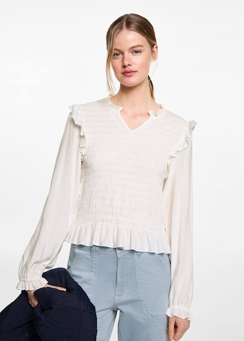 MANGO TEEN Wide Leg Jeans 'Utility4' in Blau