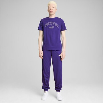 T-Shirt fonctionnel 'ESS+' PUMA en violet